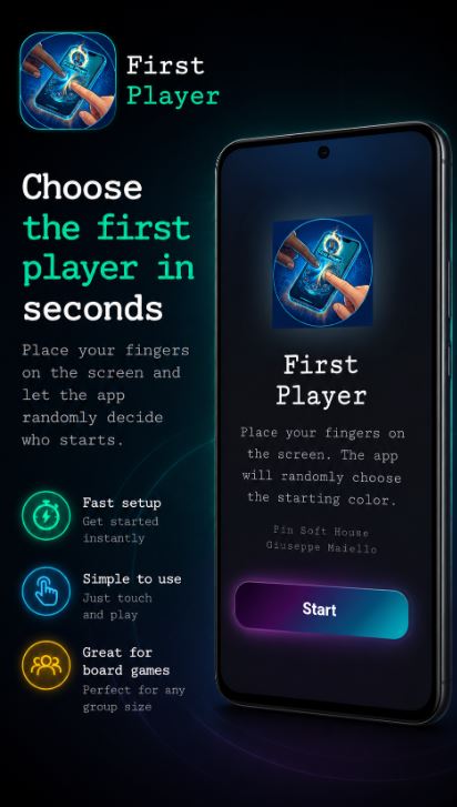 Player Picker: scegli il primo giocatore in pochi secondi